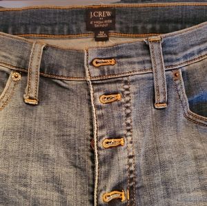 JCrew high rise skinny jeans 32" waist